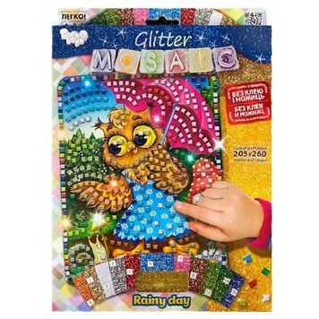 Набір для творчості Danko Toys "Блискуча мозаїка" дощовий день (БМ-03-010)