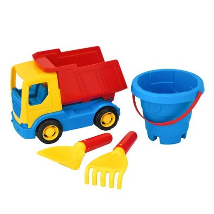 Игрушка детская Tigres Tech Truck Самосвал с набором для песка 4 эл. (39829)