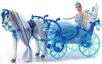 Іграшка Карета з конем та лялечкою (223A)