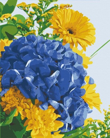 Картина для малювання за номерами Art Craft Гортензія у квітах 40х50 (13123-AC)