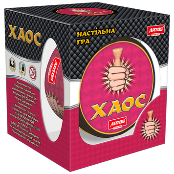 Гра настільна Artos Games Хаос (укр.) (GAG10037)