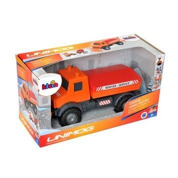 Машинка KLEIN Снегоочистительный автомобиль Mercedes-Benz Unimog 30 см в коробке (TG3801)