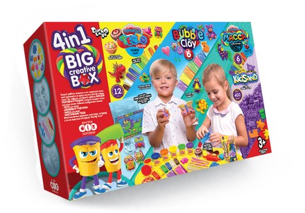 Набор для творчества Danko Toys Big Creative Box 4в1 (BCRB-01)