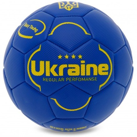 Мяч футбольный Ukraine размер №3 пулиуретан (FB24501BL)