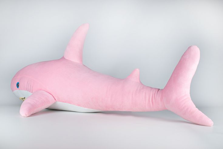 Мягкая игрушка Kidsqo Акула 107см розовая (KD6692)