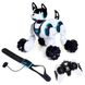 Игрушка интерактивная Stunt Dog собачка-робот на радиоуправлении (666-800WT)