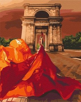 Картина для рисования по номерам Brushme Триумфальная красавица 40х50см (BS52710)
