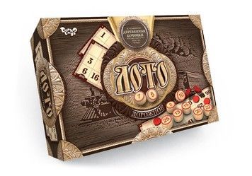 Гра настільна Danko Toys Лото Дорожнє дерев'яне (DTG51)