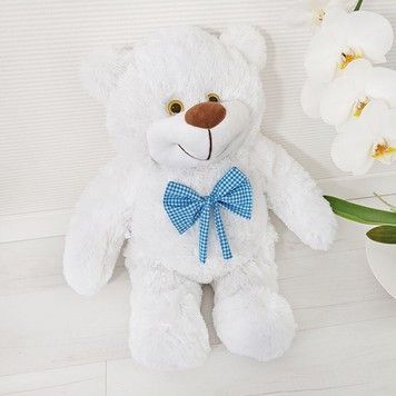 Мягкая игрушка Попелюшка Медведь Бо 61 см белый (ZL5803)