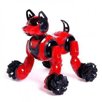 Іграшка інтерактивна Stunt Dog песик-робот на радіокеруванні (666-800RD)