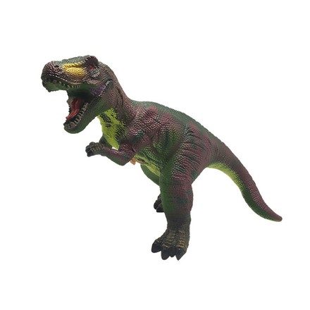 Резиновый игрушечный динозавр Юрского периода со звуком (Q9899-501A)