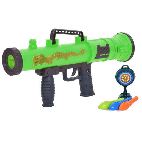 Іграшковий ручний граномет із снарядами та мішенню 26 см (636A)