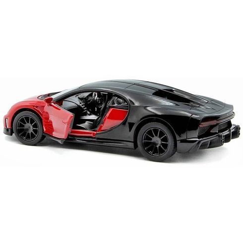 Игрушечная модель Kinsmart Bugatti Chiron Supersport 1:38 металлическая инерционная красная (KT5423WRD)