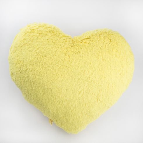 Мягкая игрушка Kidsqo Подушка сердце улыбка 43см желто-розовая (KD659)