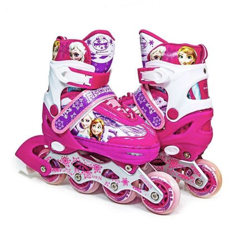 Набір роликові ковзани Scale Sports Disney Frozen M рожеві (1859317378-M)