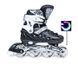 Детские роликовые коньки SCALE SPORTS LF905 (L-39-42) черно-белые (2069914823-L)