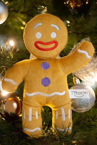 М'яка іграшка Titatin Імбирне печиво Пряниковий чоловічок 20см (TT1008)