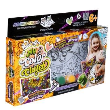 Набір для творчості Danko Toys My Color Clutch Пенал Пара сов (CCL-01-06U)
