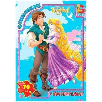 Пазли G-Toys Рапунцель 70 ел (TA014)