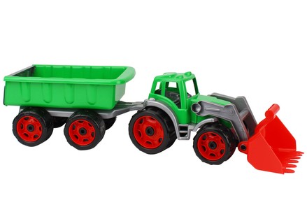 Іграшковий трактор ТехноК із ковшем та причепом (TH3688)