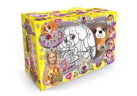 Набор для творчества Danko Toys Расписная сумочка с игрушкой Royal Pet`s (RP-01-03)