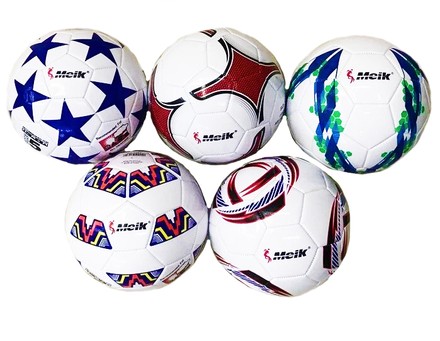 Мяч футбольный Meik размер 5, ПВХ (FB0120)
