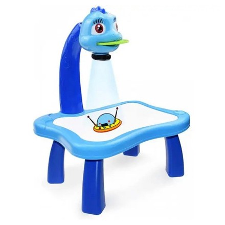 Столик з проектором Limo Toy музичний блакитний (AK0001ABBL)