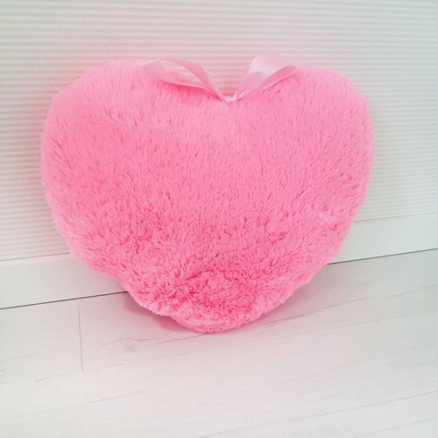 М'яка іграшка Zolushka Подушка серце з ведмедиком 35см (ZL479)