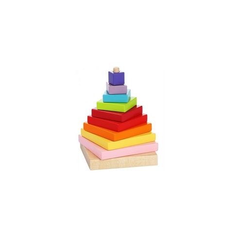 Іграшка дитяча Левеня Cubika Піраміда дерев'яна (12329/13357)
