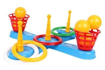 Игра настольная ТехноК Кольцеброс плюс (TH3411)