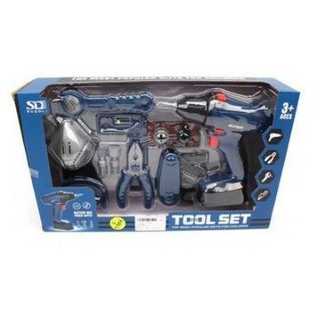 Игрушечный набор инструментов Tool Set 15 предметов с шуруповертом (6802TL)