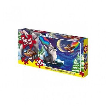 Пазлы мягкие Danko Toys Волчонок 20 эл. (S20-09-12)