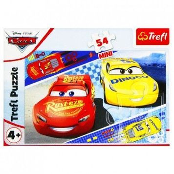 Пазлы Trefl Маквин и Диноко Дисней Тачки 54шт.MINI (19721)