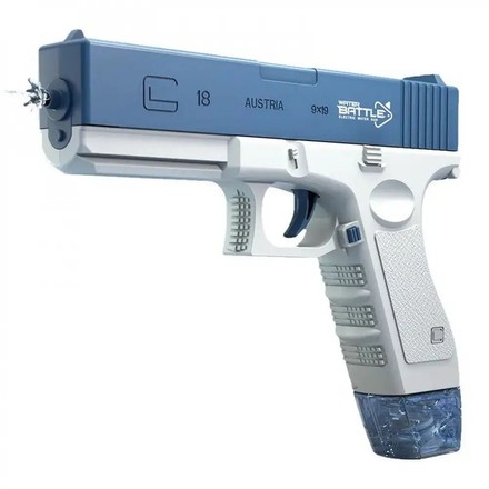 Пістолет водяний акумуляторний WATER GUN синій CY003 (159372595/NX999-10BL)