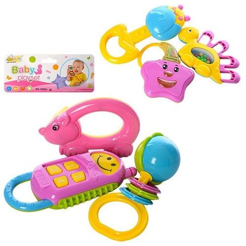 Игрушка погремушка A-Toys Baby Playset 3 шт. (1838C-4-5)