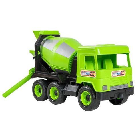 Іграшка дитяча Tigres Middle truck Бетонозмішувач в коробці зелений (39485)