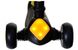 Самокат Maraton Pony B с подсветкой на корпусе черно-желтый (MR0038BLY)