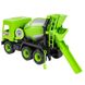 Іграшка дитяча Tigres Middle truck Бетонозмішувач в коробці зелений (39485)