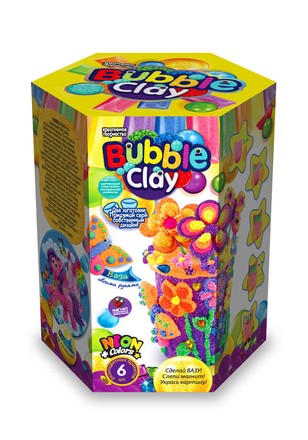 Набор для творчества Danko Toys Пластилин Bubble Clay Vase (BBC-V-01U)