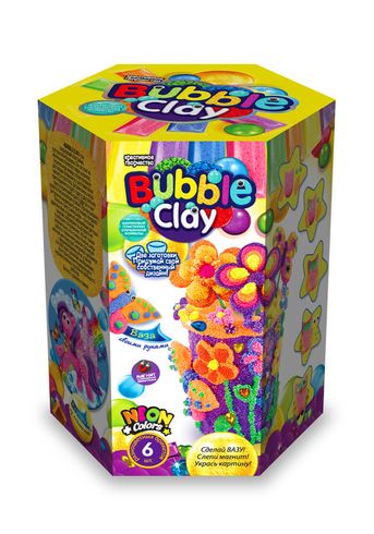 Набір для творчості Danko Toys Пластилін Bubble Clay Vase (BBC-V-01U)