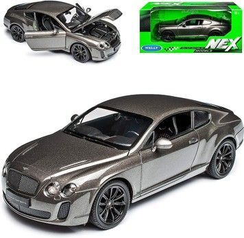 Машинка Welly модель BENTLEY CONTINENTAL SUPERSPORTS 1:24 металл (24018W)