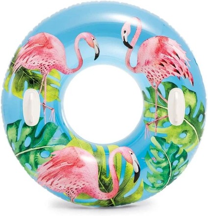 Круг INTEX надувной виниловый Фламинго 97 см (58263FL)