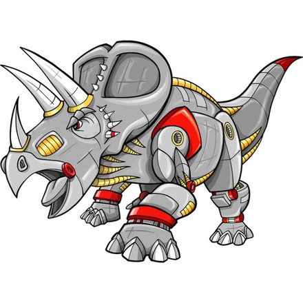 Картина-раскраска по номерам Strateg Космический носорог 30х30 (ES159)
