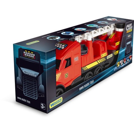 Іграшка дитяча Magic Truck Technic Пожежна вантажівка 79 см червона в коробці (36221)