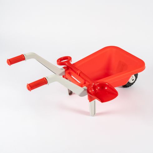 Дитячий візок DOLONI одноколісний з лопаткою червоний (01530/01)