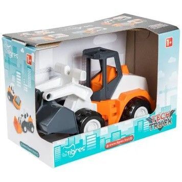 Машина Tigres Tech Truck строительная техника экскаватор в коробке (39478E)