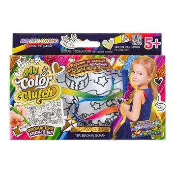 Набір для творчості Danko Toys My color сlutch із фломастерами совенята (CCL-02-03U)