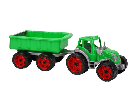 Іграшковий транспорт ТехноК Трактор із причепом (TH3442)