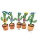Інтерактивна іграшка Dancing Cactus TikTok Танцюючий та співаючий кактус повторюшка (асорт.) (AA188/L4-2)