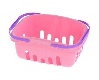 Іграшка дитяча ТехноК Набір посуду в кошику рожевий (TH7181)